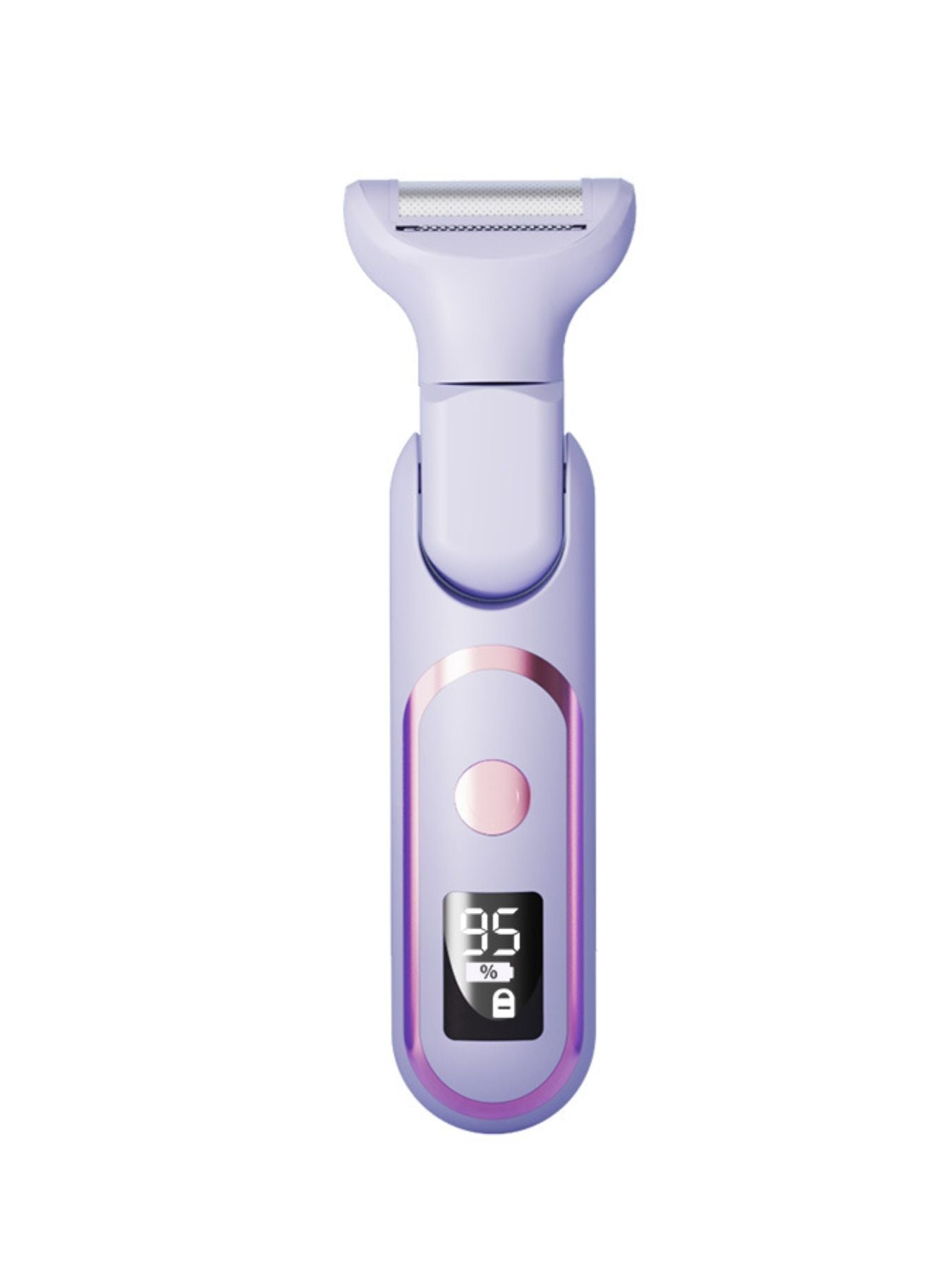 Purple Trendsi painless electric hair removal epilator with multiple attachments for smooth, effortless hair removal.