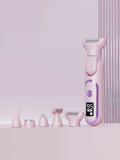 Purple Trendsi painless electric hair removal epilator for smooth, hair-free skin with easy-to-use design.