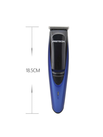 Red Trendsi cordless rechargeable hair clipper with ergonomic design and adjustable blades, ideal for grooming at home.