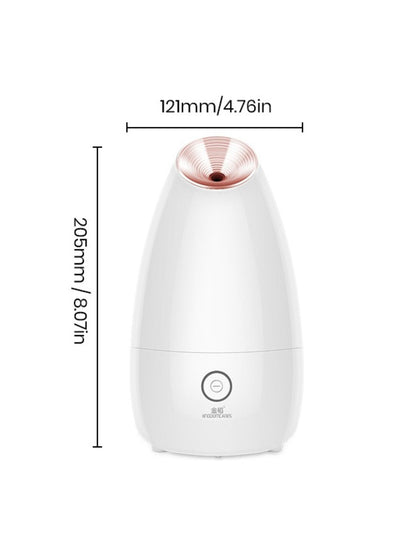Trendsi rose gold facial steamer deep cleansing beauty device with a compact design for skincare and pore opening.