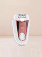 Rose gold rechargeable hair removal epilator by Trendsi with sleek design and multiple attachments for smooth, effective hair removal.