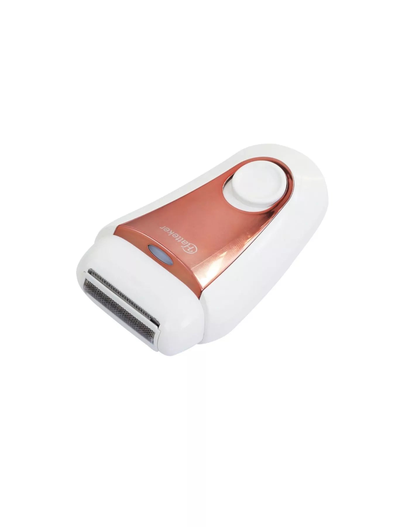 Rose gold rechargeable hair removal epilator from Trendsi with multiple attachments for efficient, painless hair removal.
