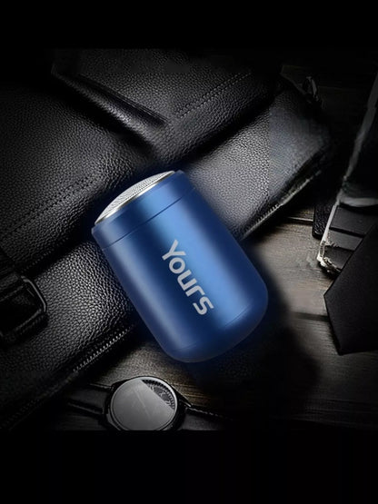 Royal blue portable electric shaver by Trendsi with compact design and adjustable head for easy grooming.