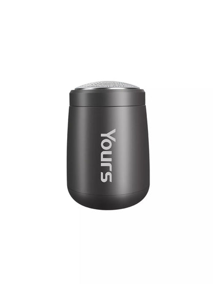 Royal blue portable electric shaver by Trendsi with a sleek compact design, ideal for travel grooming.