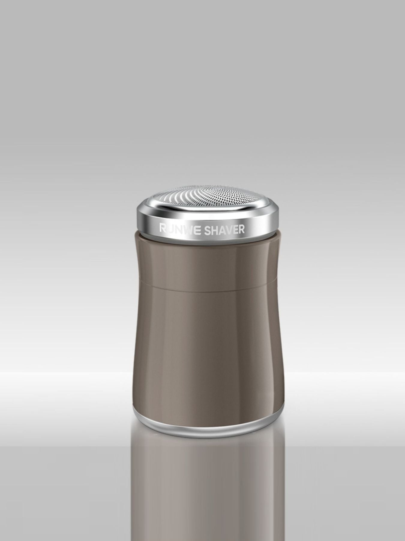 Trendsi waterproof electric shaver with sleek design, suitable for wet and dry use, showcasing close shaving blades and ergonomic handle.
