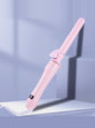 Silver Trendsi fast heating curling iron with North American plug, showcasing a sleek design and ceramic barrel for styling.