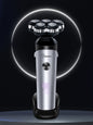Silver 5-head rechargeable electric shaver by Trendsi with a sleek design and multiple shaving heads for a close, comfortable shave.