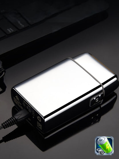 Silver portable mini foil shaver from Trendsi with compact design and a protective foil head for precise grooming.