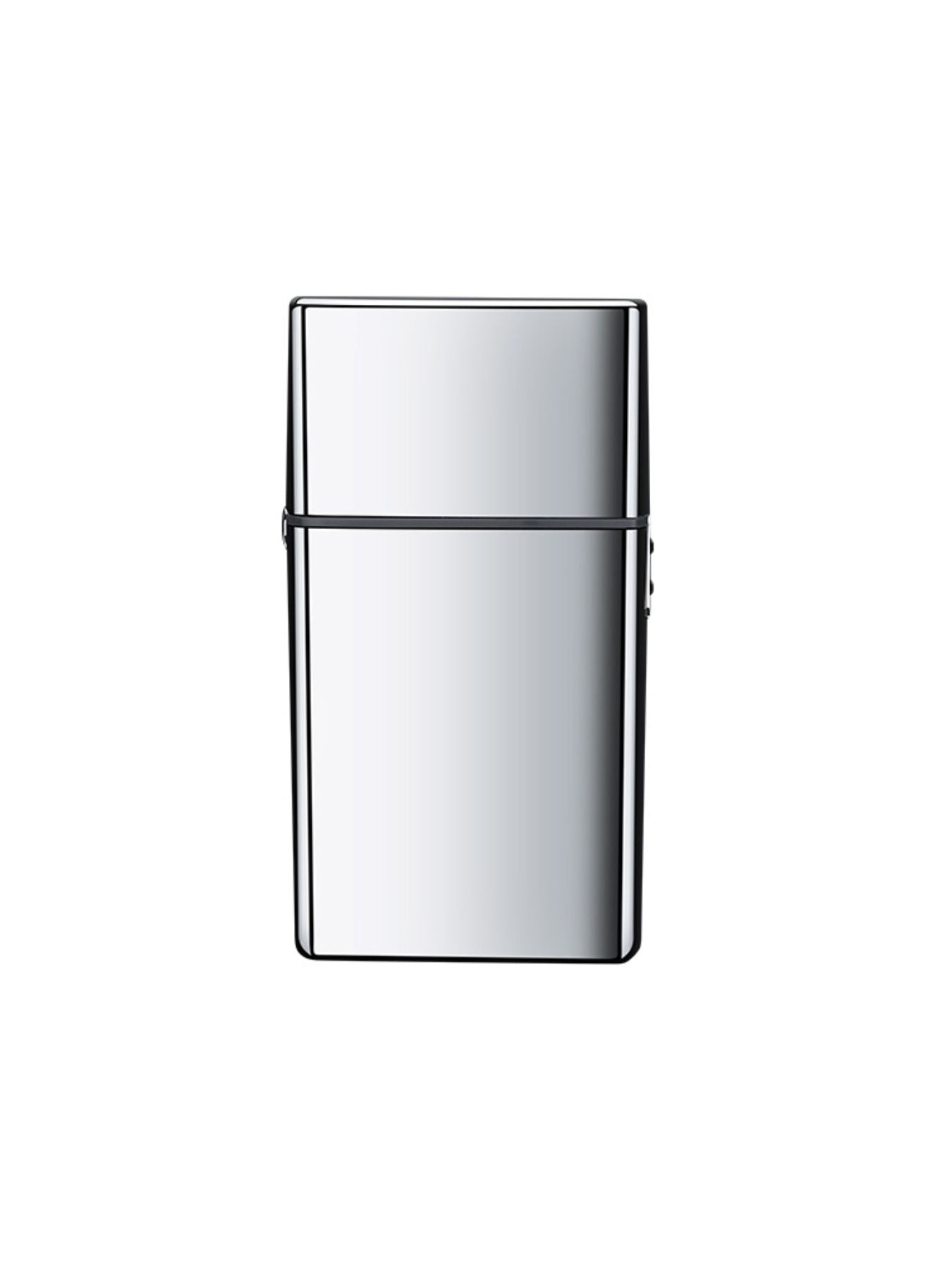 Silver portable mini foil shaver by Trendsi, compact design with a foil head for close shaving.