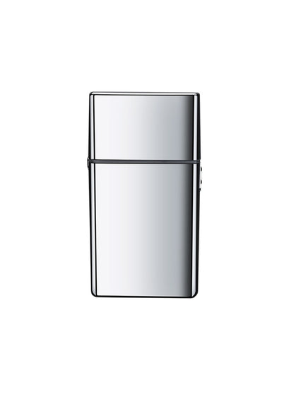 Silver portable mini foil shaver by Trendsi, compact design with a foil head for close shaving.