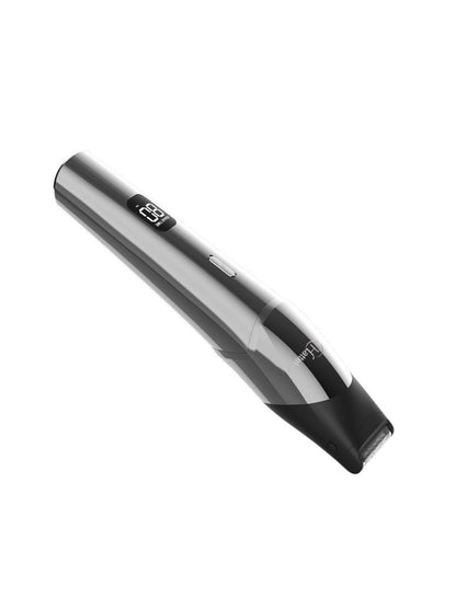 Silver Trendsi cordless hair clipper trimmer with ergonomic design, suitable for precise grooming and hair cutting.