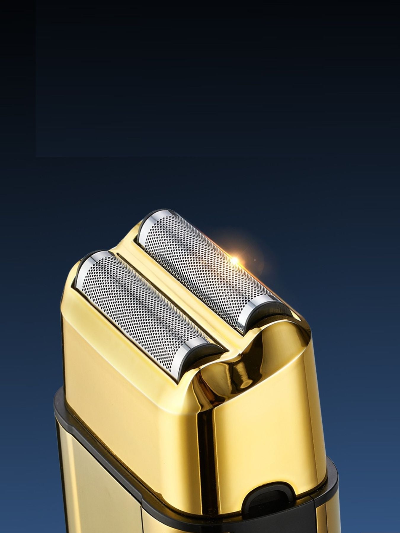 Silver waterproof electric shaver from Trendsi with a sleek, compact design, suitable for wet and dry shaving.