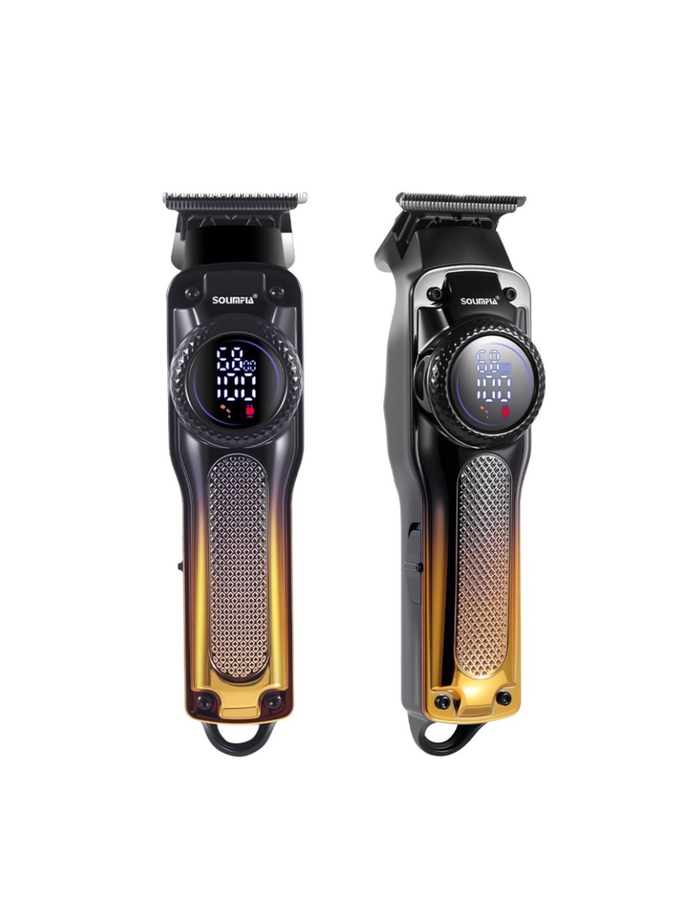 Sky blue cordless hair clipper from Trendsi with ergonomic design and adjustable blade for easy hair trimming.