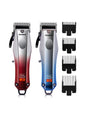 Sky blue electric hair clipper from Trendsi with adjustable blades and ergonomic design for easy hair trimming.