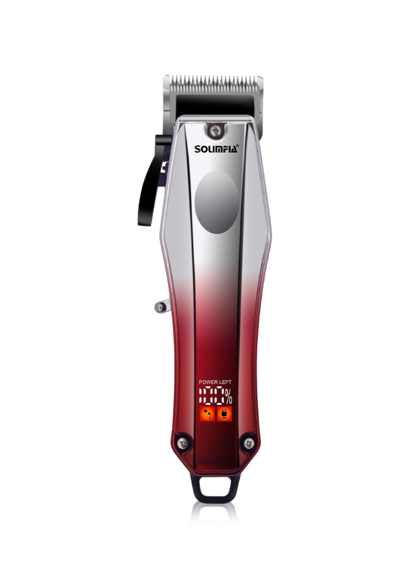 Sky blue electric hair clipper by Trendsi with a sleek design, ideal for precise hair trimming and grooming.