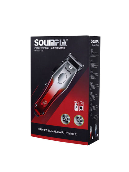 Sky blue Trendsi electric hair clipper with adjustable blades and ergonomic design for precise hair trimming.