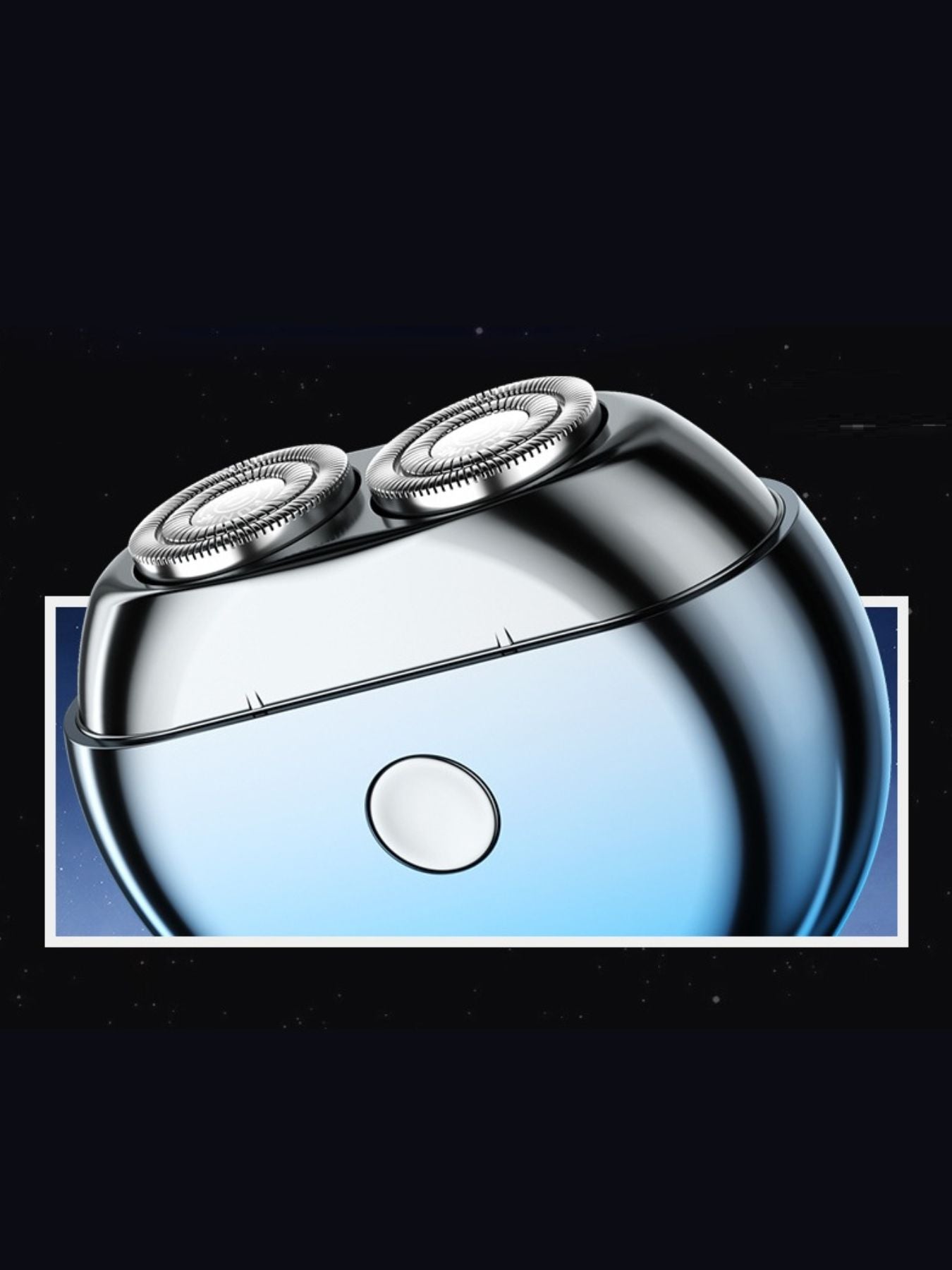 Sky blue Trendsi portable mini electric shaver with compact design and easy grip, perfect for on-the-go grooming.