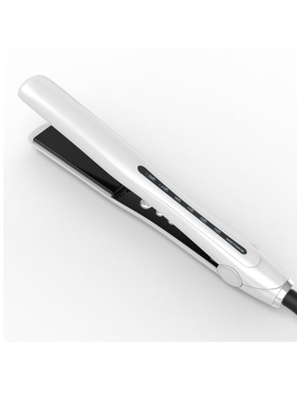 Trendsi fast heating hair straightener with North American plug, ceramic plates, and sleek black design for smooth, straight hair.