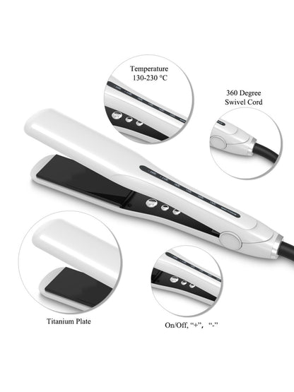 Trendsi fast heating hair straightener with North American plug, sleek design for quick styling and smooth, straight hair.