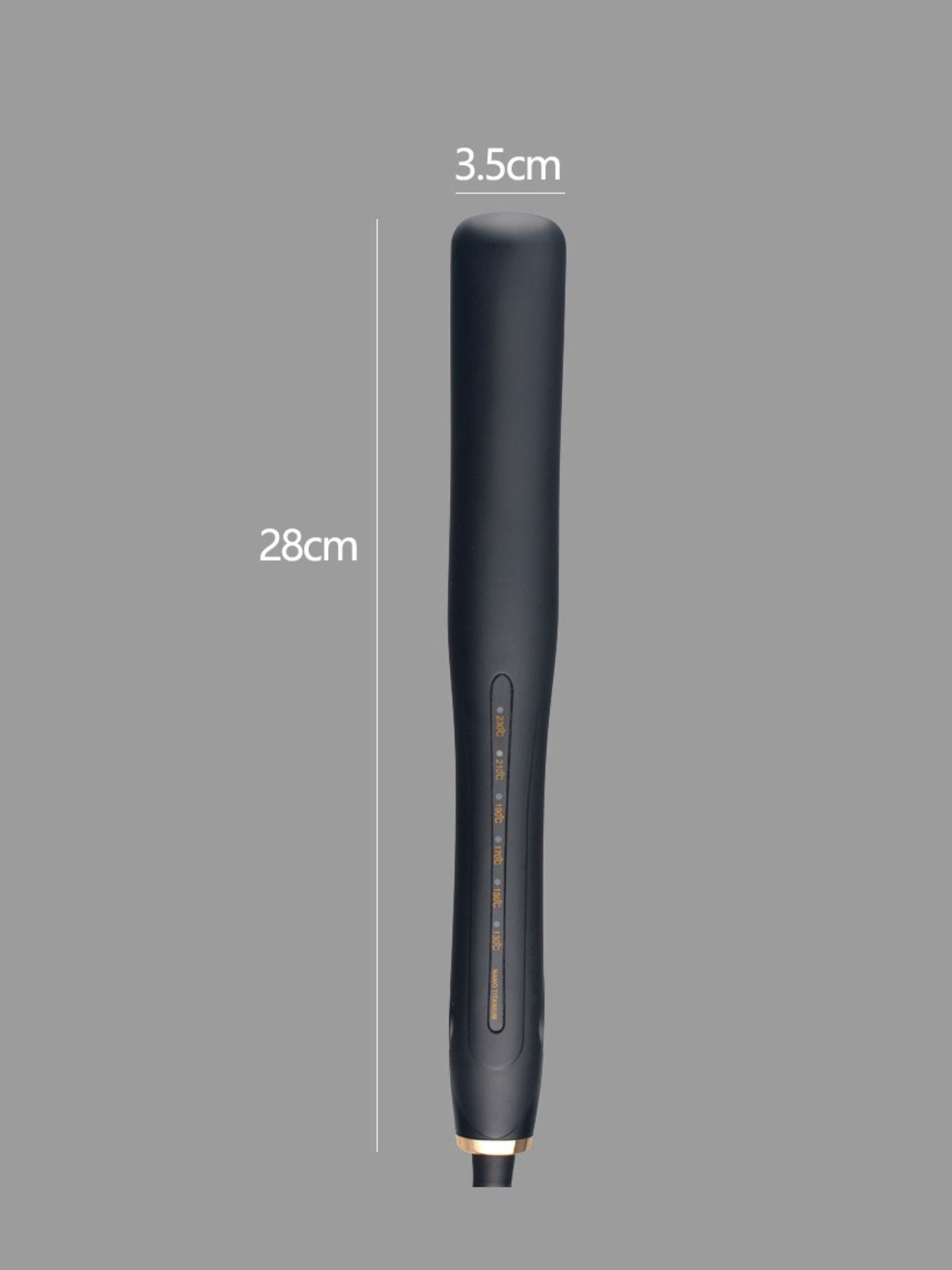 Trendsi fast heating hair straightener with North American plug, showcasing sleek design and ceramic plates for smooth styling