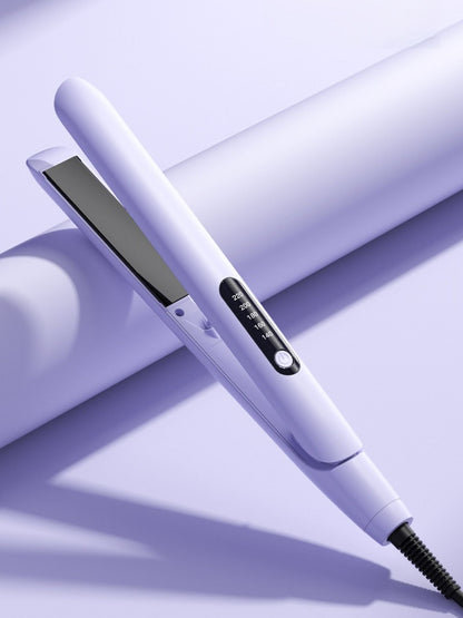 Cordless adjustable temperature hair straightener by Trendsi with European plug, compact and lightweight for easy styling.