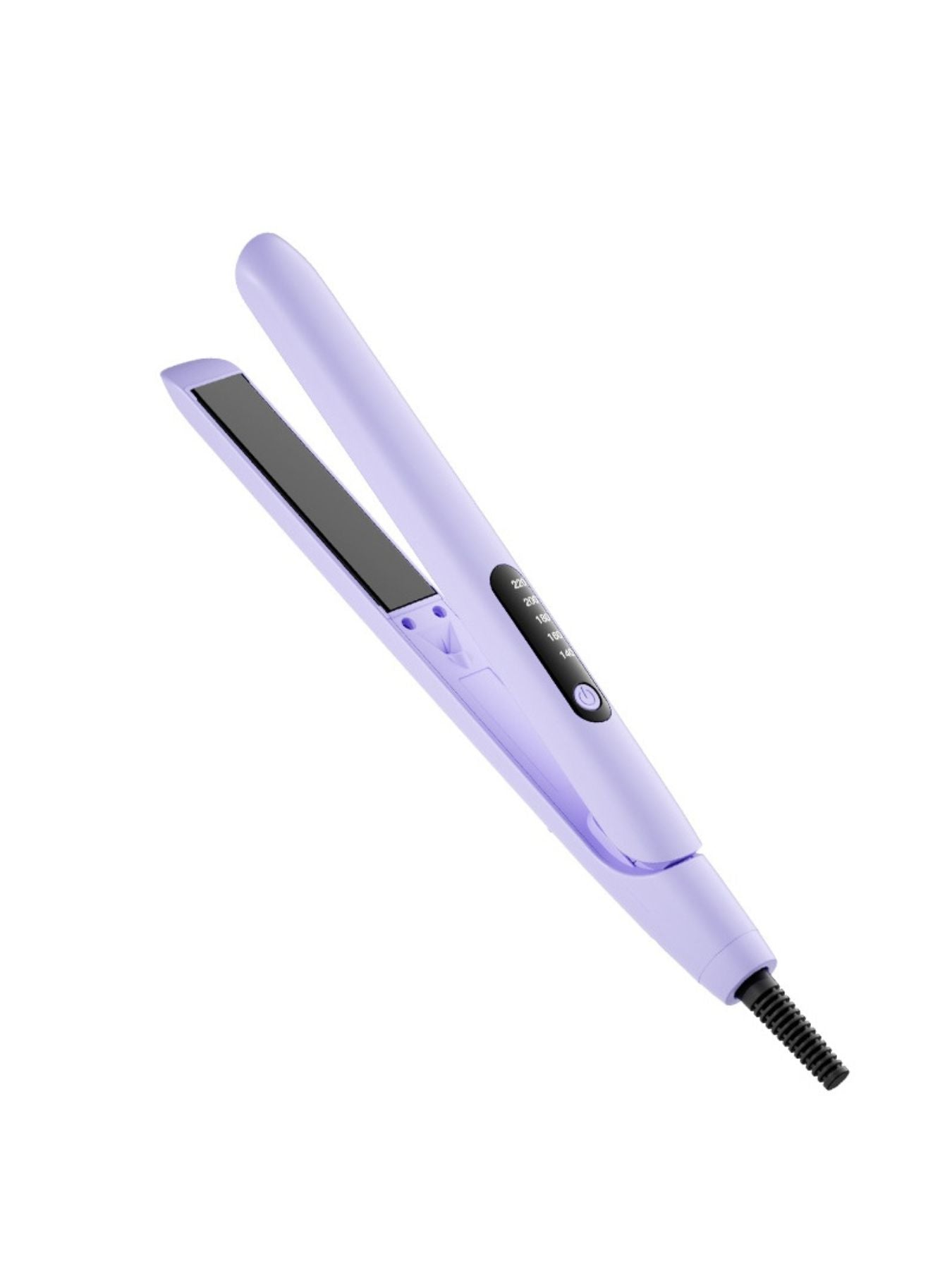 Cordless adjustable temperature hair straightener by Trendsi, with European plug and sleek tan design.