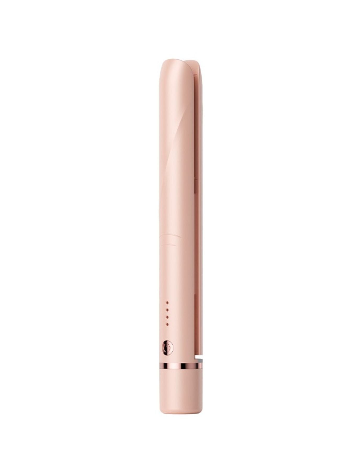 Watermelon pink ceramic hair straightener by Trendsi featuring a sleek rectangular design for smooth styling.