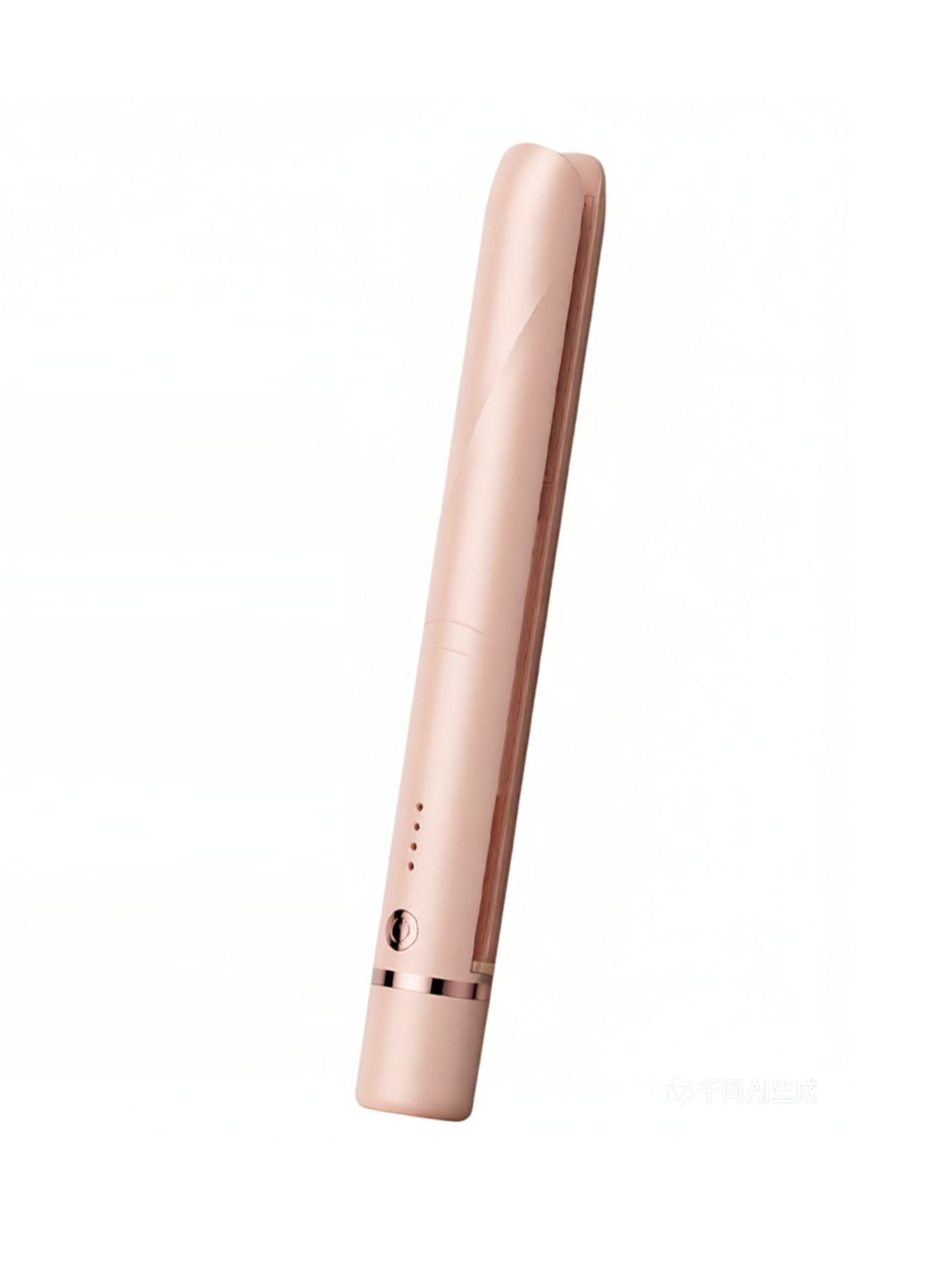 Watermelon pink ceramic hair straightener by Trendsi with sleek design and ceramic plates for smooth styling.