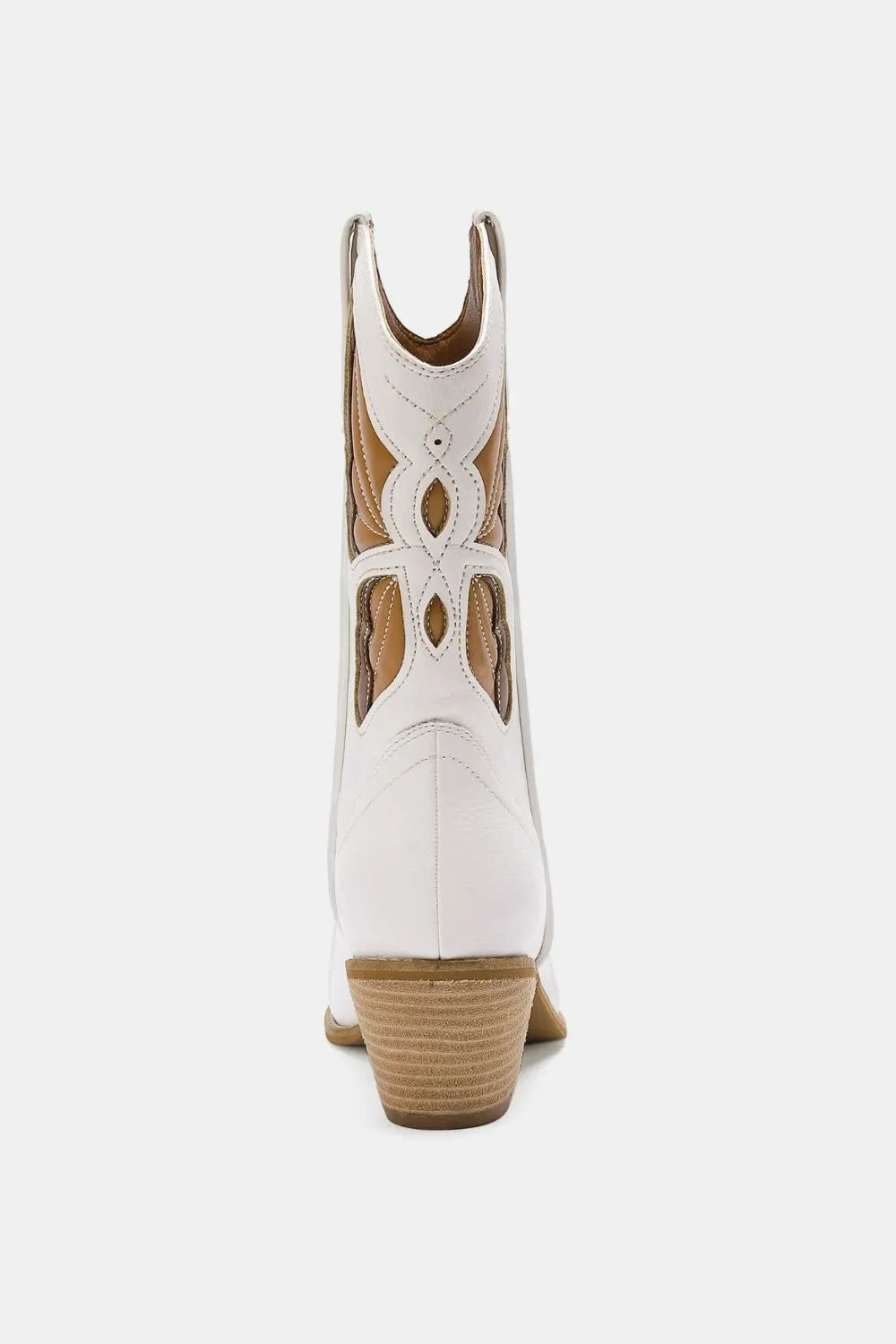 White Beast Fashion butterfly cut point toe boots with sleek design and stylish detailing, perfect for trendy footwear.