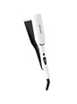Trendsi adjustable temperature hair straightener with white European plug, featuring ceramic plates for smooth styling.