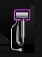 White Trendsi multi-speed household hair dryer with European plug, lightweight and versatile for quick styling at home.