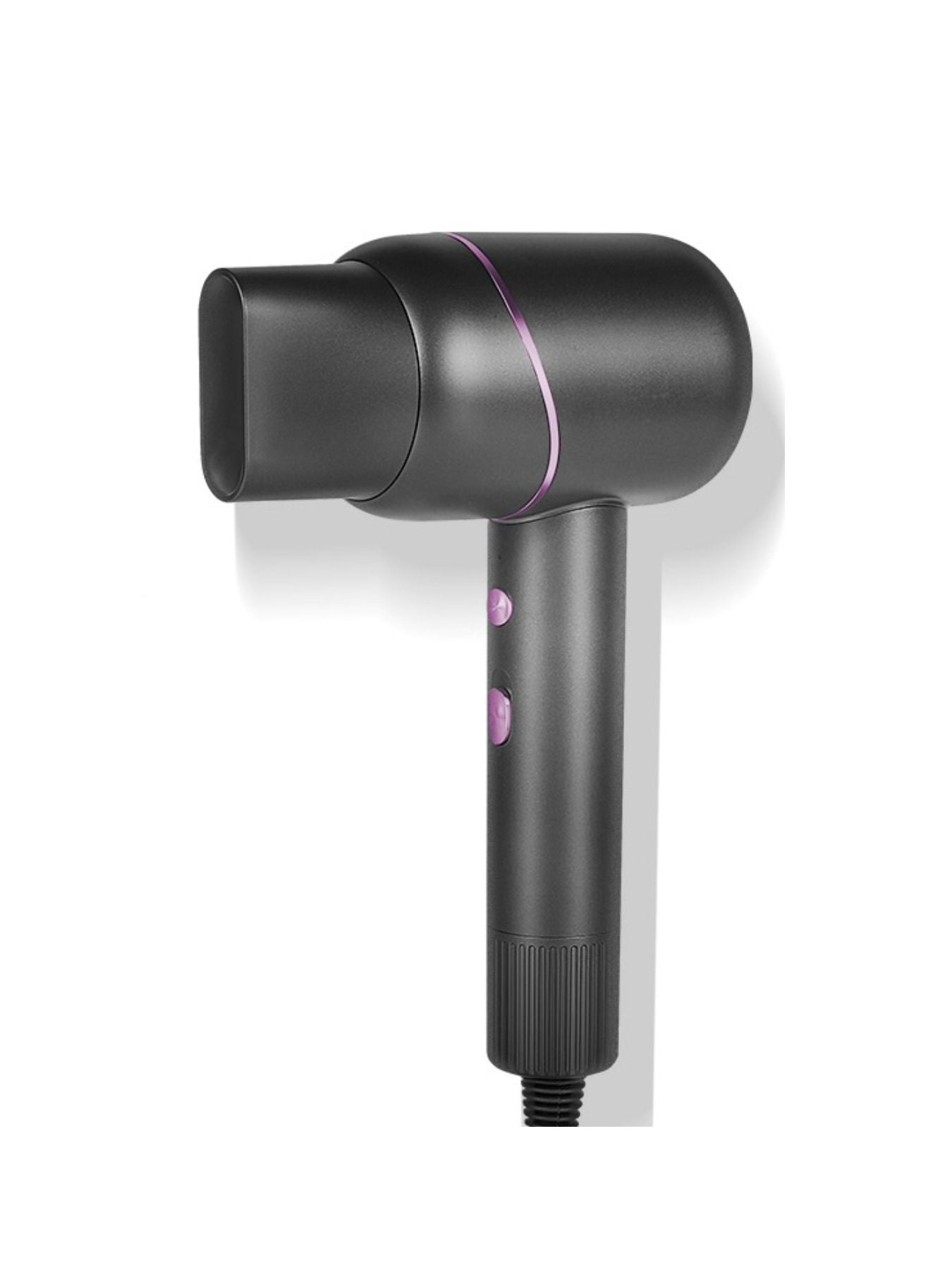 White Trendsi household hair dryer with adjustable temperature and North American plug, designed for easy home hair styling.