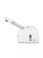 White Trendsi facial steamer deep cleansing beauty device with North American plug, for relaxing skincare and pore opening.