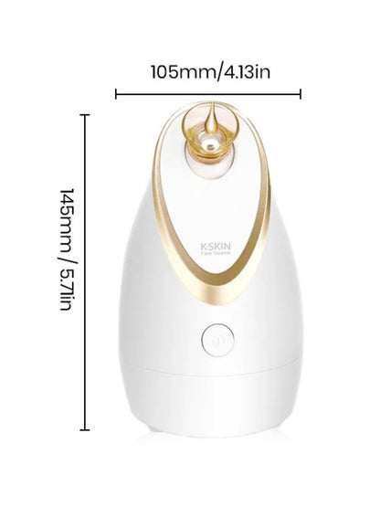 White facial steamer by Trendsi with North American plug for deep hydration and skincare.