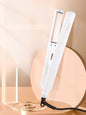 White Trendsi fast heating hair straightener with North American plug, sleek design for smooth, straight hair styling.
