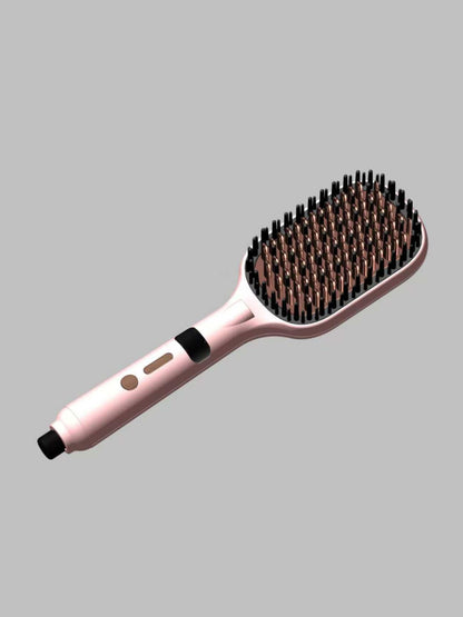 White Trendsi fast heating straightening comb with North American plug, designed for quick and easy hair styling.