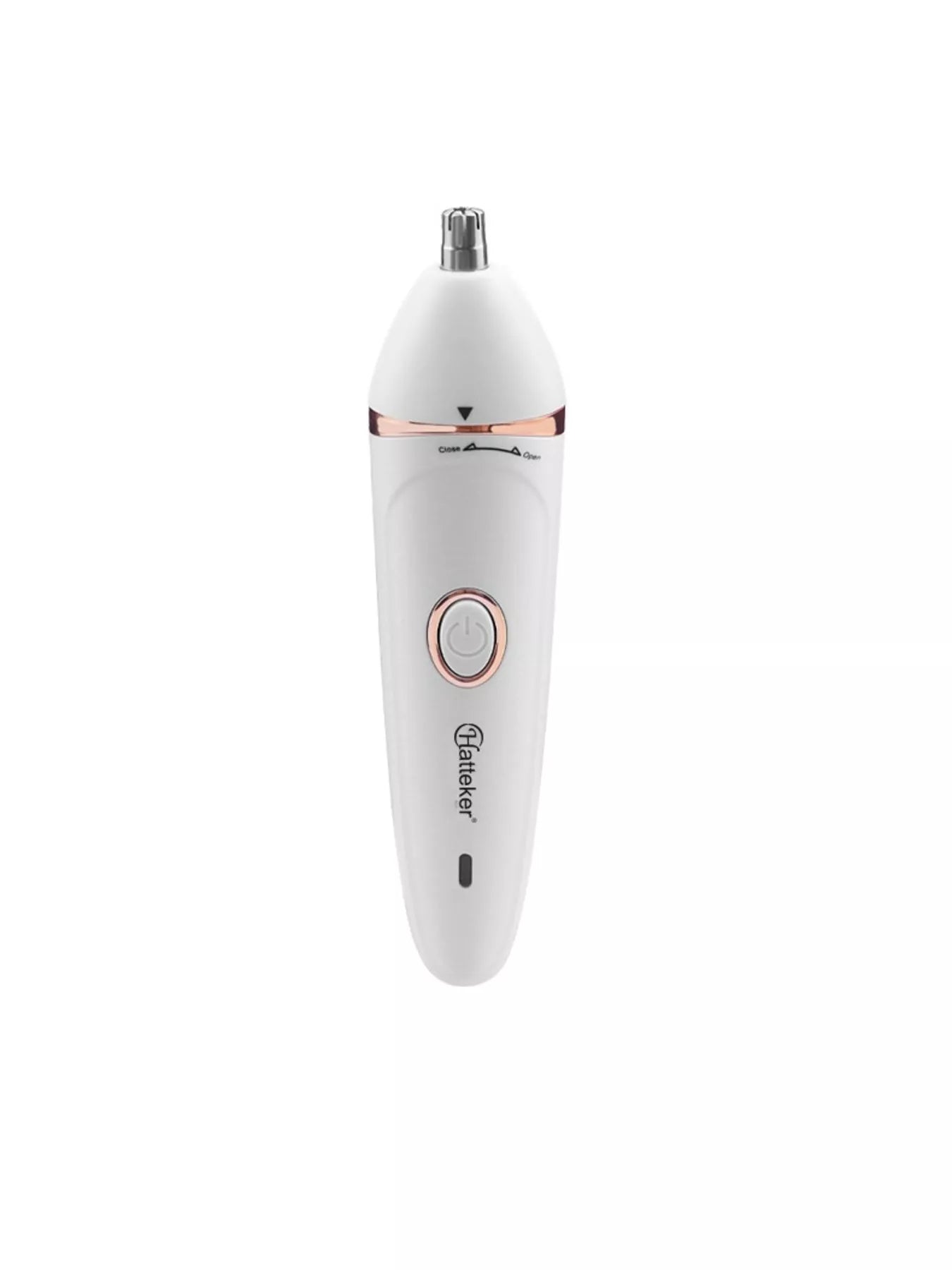 White 7-in-1 multifunctional painless hair removal device by Trendsi, featuring various attachments for easy hair removal.