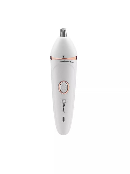 White 7-in-1 multifunctional painless hair removal device by Trendsi, featuring various attachments for easy hair removal.