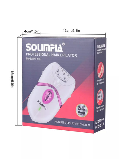 White cordless painless hair removal device from Trendsi, designed for quick and gentle hair removal at home.