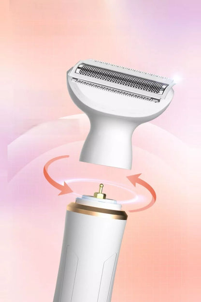 Trendsi white electric hair removal epilator with a sleek design for efficient hair removal at home