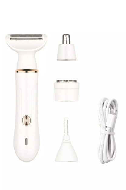 White electric hair removal epilator by Trendsi, featuring a sleek design for effective at-home hair removal.