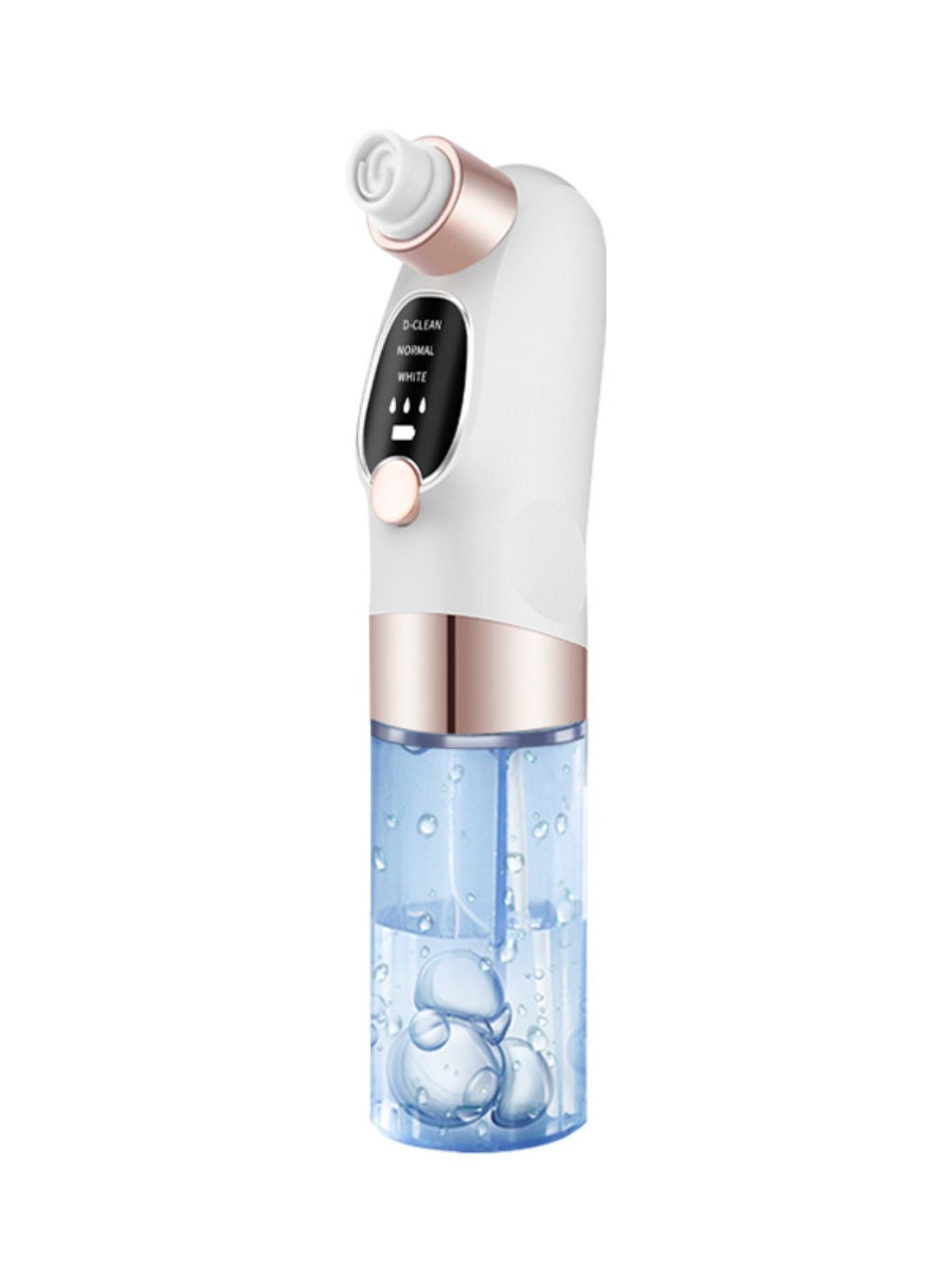 White Trendsi facial deep cleansing beauty device shown in close-up, designed for gentle skincare and pore cleansing.