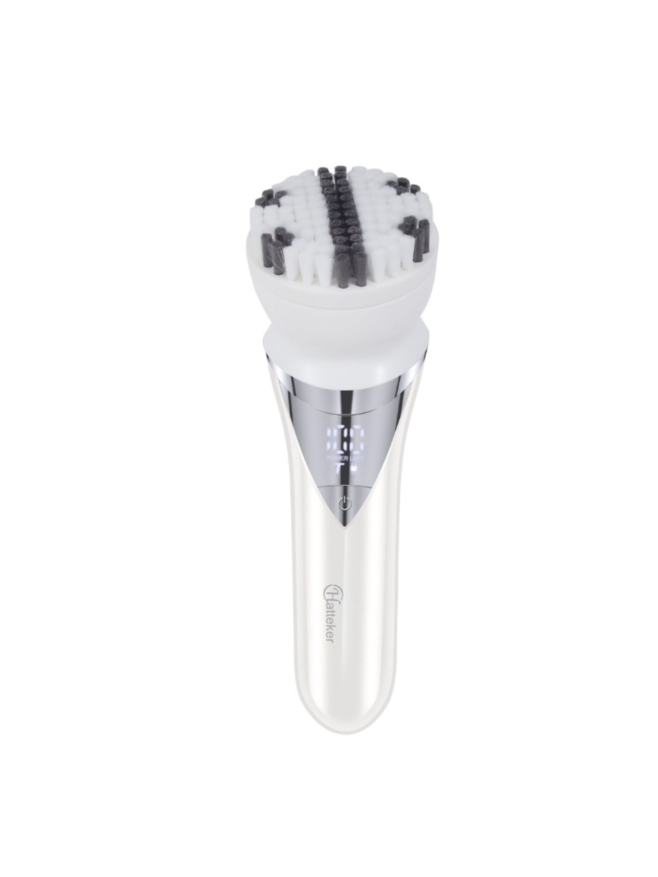 White painless electric hair removal epilator by Trendsi featuring multiple attachments for smooth, effortless hair removal.