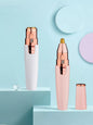 White portable painless hair removal device by Trendsi, compact and easy to use for smooth skin.