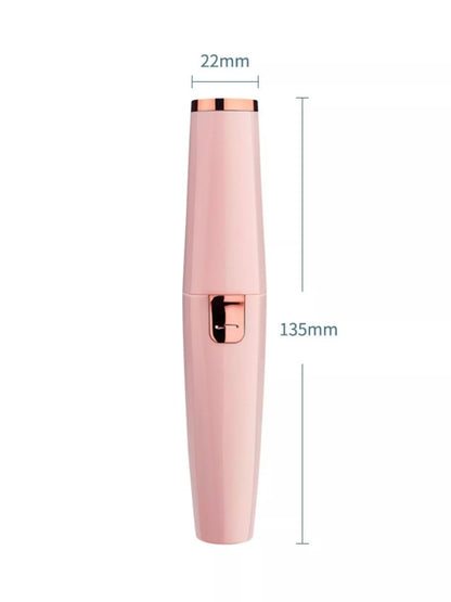 White portable painless hair removal device by Trendsi, compact design for easy use and effective hair removal.