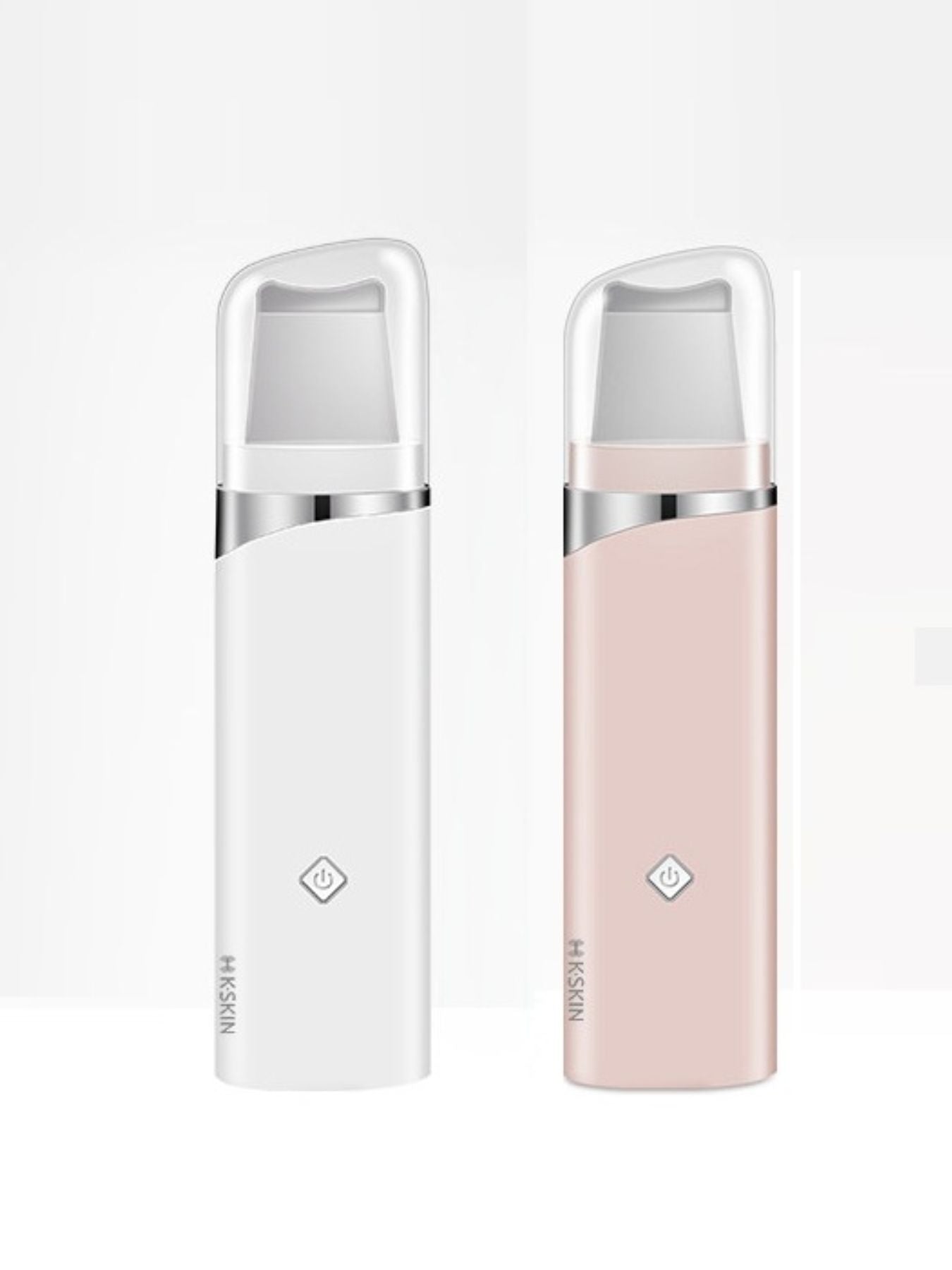 White deep cleansing blackhead extractor tool from Trendsi with a stainless steel tip for pore extraction and skincare.