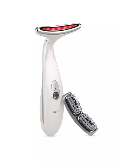White Trendsi facial massager beauty device for skincare and facial massage, compact and ergonomic design.