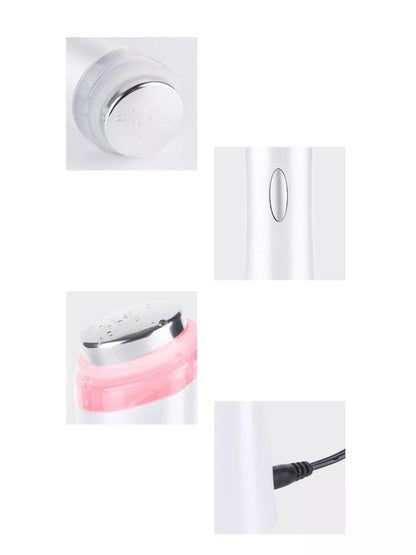 White Trendsi facial skin tightening beauty device with ergonomic design for facial rejuvenation and skin firming.