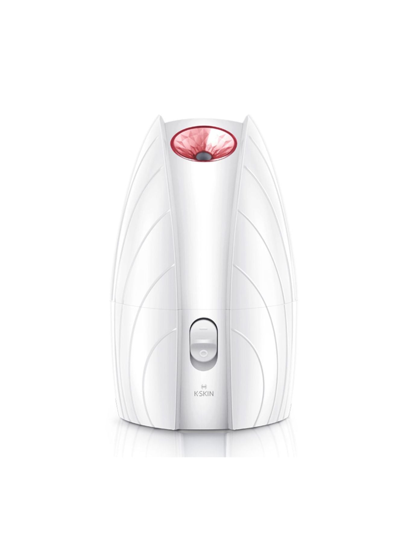 White facial steamer by Trendsi, a deep hydration beauty device for facial skin rejuvenation and moisture infusion.