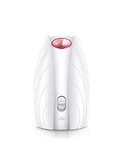 White facial steamer by Trendsi, a deep hydration beauty device for facial skin rejuvenation and moisture infusion.